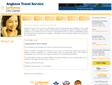 Tablet Screenshot of angkasa.travel