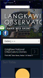 Mobile Screenshot of observatory.angkasa.gov.my